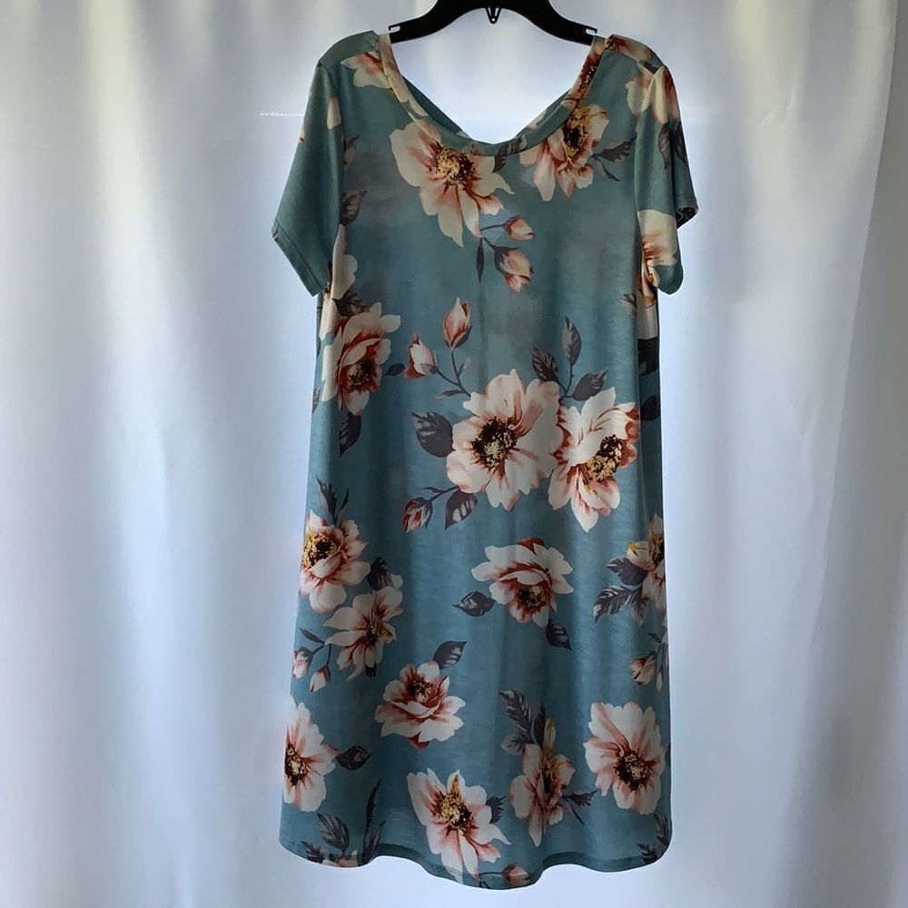 Sun n moon Small Dress scoop neck and V-neck strapped back.